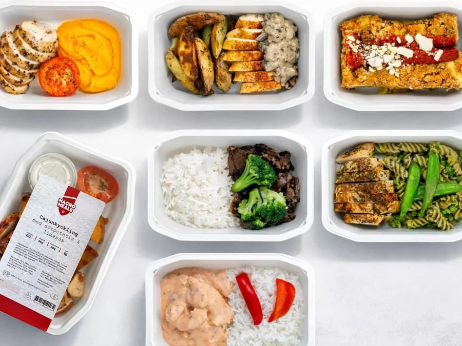 Färdiga matlådor från Macro Meals