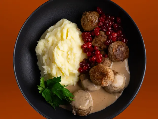 Köttbullar med gräddsås från Färdiga Maten